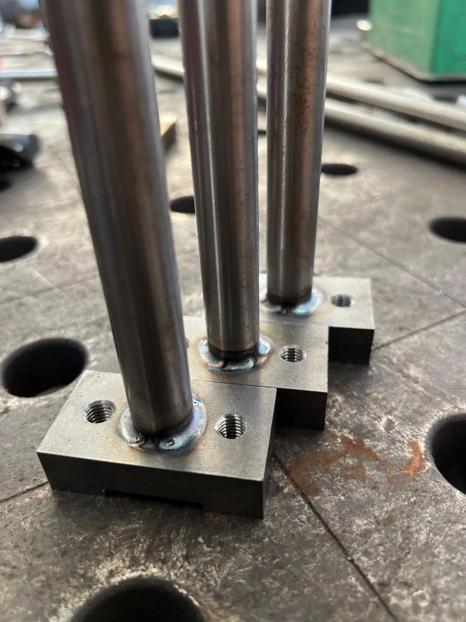 Saldatura MIG-MAG manuale su struttura in acciaio